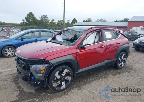 2024 Hyundai Kona Limited from USA, damaged, VIN KM8HE3A3XRU092377